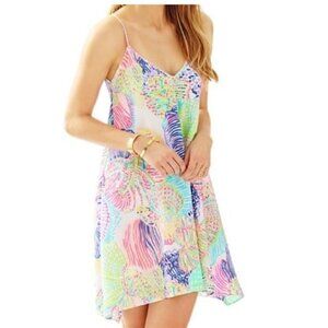 Lilly Pulitzer Clara silk summer dress 020